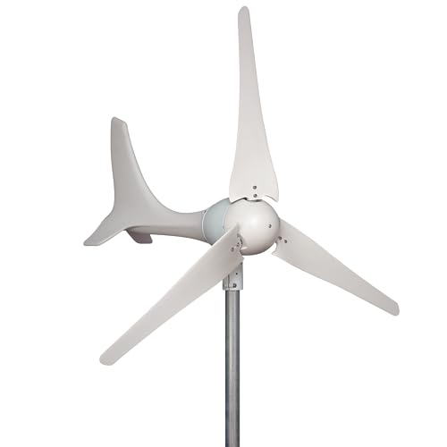 Automaxx Windmill 600W (12V/24V) (50A/25A) Wind Turbine Generator kit Wind Power MPPT Charge Controller Included (Amp, Volt & Watt Display) + Automatic and Manual Braking System. DIY Installation