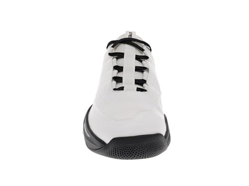 PB5star PB5 Court2 Men’s Pickleball Shoes - Lightweight Pickleball Sneakers for Men, Indoor and Outdoor Court Shoes with Specialized Lateral Support and Traction. White/Black