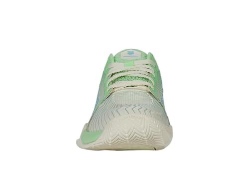 K-Swiss Women's Pickleball Supreme Shoe, Egret/Patina Green, 9 M