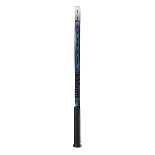 Wilson Ultra 108 v4.0 Performance Tennis Racket - Grip Size 3-4 3/8", Strung with Sensation 16 Natural at Mid Range Tension