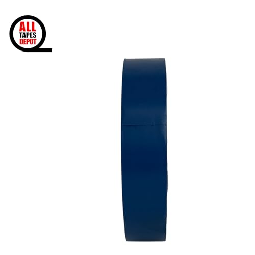 ALL TAPES DEPOT Blue Vinyl Pinstriping Tape, 1 inch x 36 Yards Pack of 1 roll– Ideal for Pickleball Court Lines, Floor Marking, Crafts, Boats, Vehicles, and More