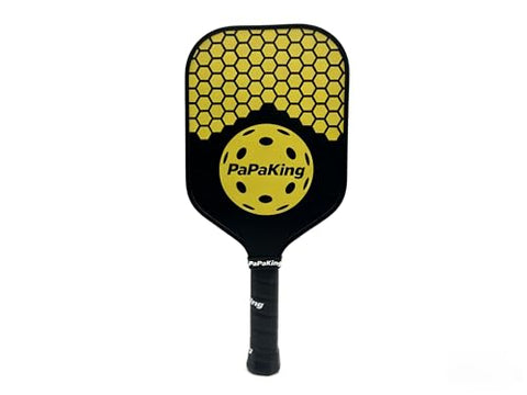 T300 Carbon Fiber Pickleball Paddle Set - Widebody Design for Larger Sweet Spot & Vibration Damping, Premium Set with 2 Balls, Engineered for Intermediate to Advanced Play