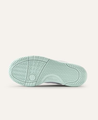 WILSON Pickle Pro Women's Pickleball Shoe - White/Surf Spray, Size 10.5 US
