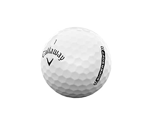 Callaway Golf Supersoft Golf Balls (2023, White)