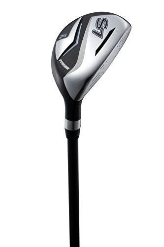 Precise S7 Complete Golf Club Set for Men - Right Handed Tall Mens Golf Clubs Full Set w/Driver, Woods, Hybrid, Irons, Putter, Wedge, Stand Bag & Headcovers - Beginner Friendly Package - Black/Blue