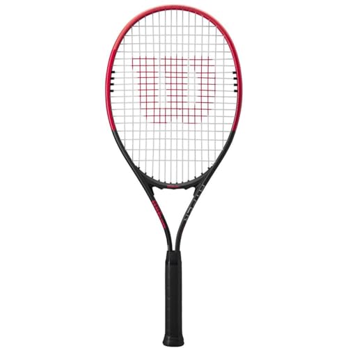 Wilson Hyper Power Tennis Racquet (4 3/8" Grip) Doubles Bundle with an Advantage 2.5 Bag or Backpack – Optional Tennis Balls and Grips