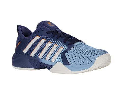 K-Swiss Men's Pickleball Supreme Shoe, Oceana/Forget-Me-Not, 10.5 M