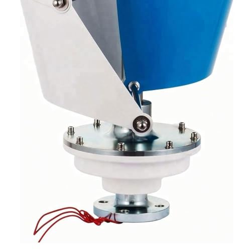 Mdxtog 3000 Watt Wind Turbine Generator Kit, 3KW Windmill Generator, 24V 48V 96V 120V Free Energy Generator, Vertical Axis Wind Generator for Home Use(48V)