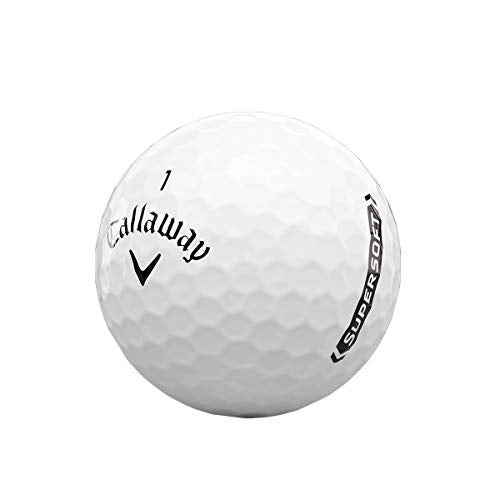 Callaway 2021 Supersoft Dozen Golf Balls White