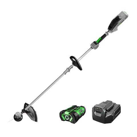 EGO POWER+ String Trimmer, Battery Powered, 15" Trimmer for Weeds and Grass with Rapid Reload, Split Shaft, Includes 56V 2.5Ah Battery and Charger - ST1502SA