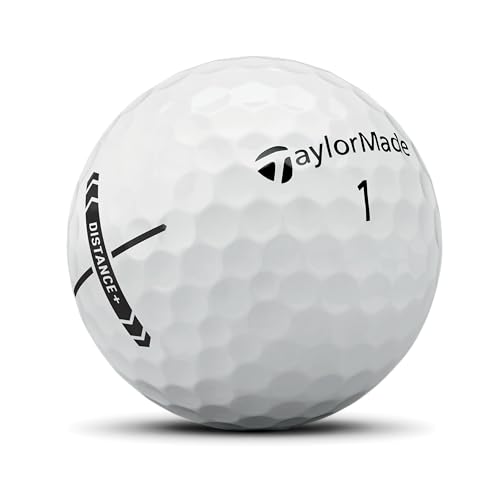 Taylormade 2025 Golf Distance+ White Golf Balls