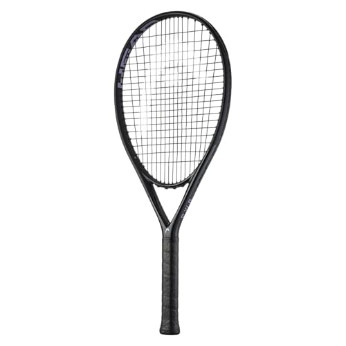 HEAD 2026 PWR 115 Tennis Racquet, 4 1/4 - Strung Mid Tension with Velocity 16 Gauge String
