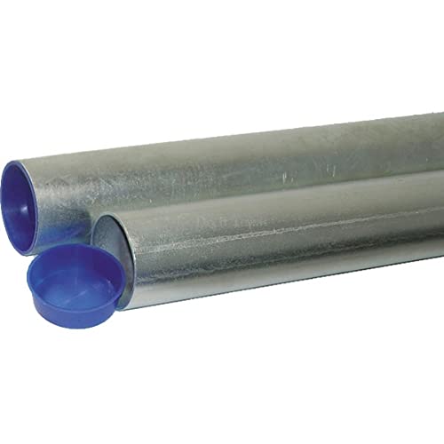 Douglas Premier™ XS-36 Pickleball Post Kit - Green 2-7/8" OD Internal Wind Posts and Galvanized Post Ground Sleeves Included
