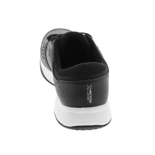 Skechers Men's Viper Court Smash Pickleball Sneaker, Black/White, 11