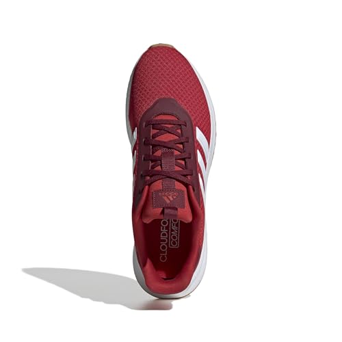 adidas Men's X_PLR Path, Collegiate Red/White/Collegiate Burgundy, 10.5