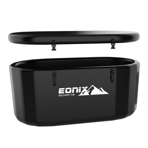 216 Inflatable Cold Plunge Tub with Insulated Lid,Ice Bath Tub for Athletes, Compatible with ice bath chiller Portable for Outdoor & Indoor Recovery