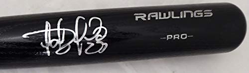 Fernando Tatis Jr. Autographed Black R.a.w.l.i.n.g.s Baseball Bat Beckett BAS Stock #179066
