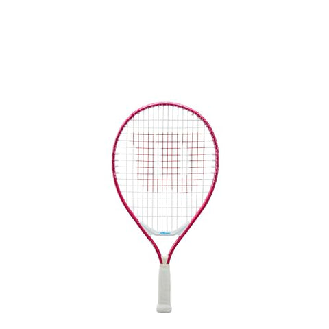 Wilson Ultra Power 19" Junior Recreational Tennis Racket - Pink/White/Blue