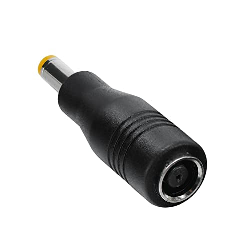 DC 8mm Female to DC 5.5mm x 2.5mm Male Connectors Adapter for Jackery Ravpower Goal Zero X-Dragon Golabs Bluetti Milin Nexpow Portable Backup Power Station Rechargeable Battery Pack Solar Generators