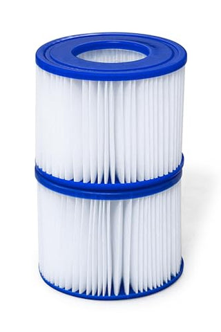 Bestway SaluSpa Filter Cartridge (VI) 2-Pack | Compatible with All SaluSpa Inflatable Hot Tub and Spa Models