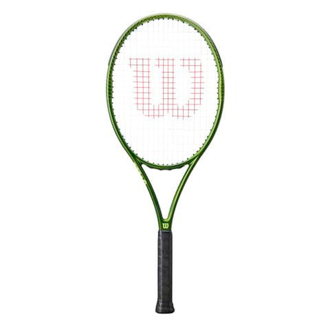 Wilson Blade Feel 103 Tennis Racket - Green, Grip Size 3-4 3/8"