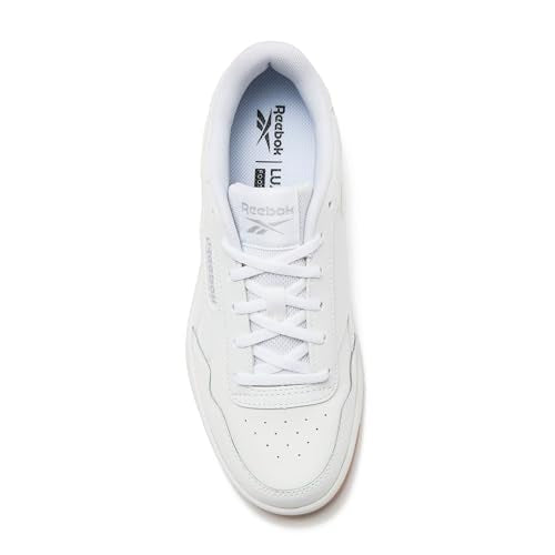 Reebok Court Advance Womens Sneakers - Casual Fashion White Sneakers for Women, Tennis Women's Shoes Size 5 to 11, Footwear White/Cold Grey 2/Reebok Gum, 10.5
