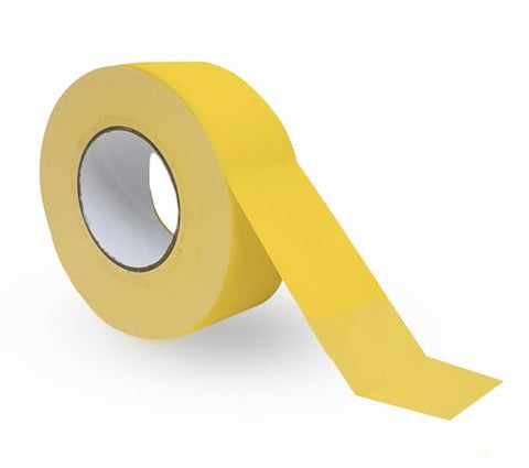 Monarch Commerce Pickleball Court Tape - Durable, Glare-Free Gym Floor Tape for Pickleball Court, Residue-Free Removal, Multi-Sport Use, Ideal for Schools, DIY Enthusiasts - Color Options Yellow