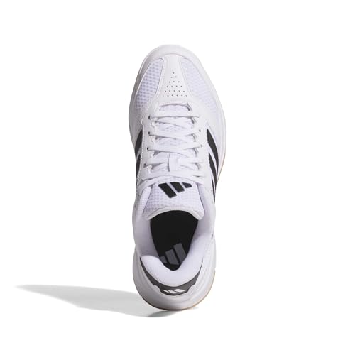 Adidas Womens Ligra 8 Indoor Volleyball, White/Black/White, 8.5