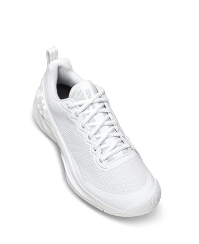 WILSON Rush Pro 4.5 Men's Tennis Shoe, White/Black, Size 11