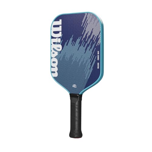 WILSON Fierce Max 13mm Pickleball Paddle - Grip Size 2-4 1/4", Blue/Navy