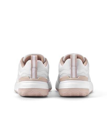 WILSON Pickle Pro Women's Pickleball Shoe - White/Cameo Rose, Size 7.5 US