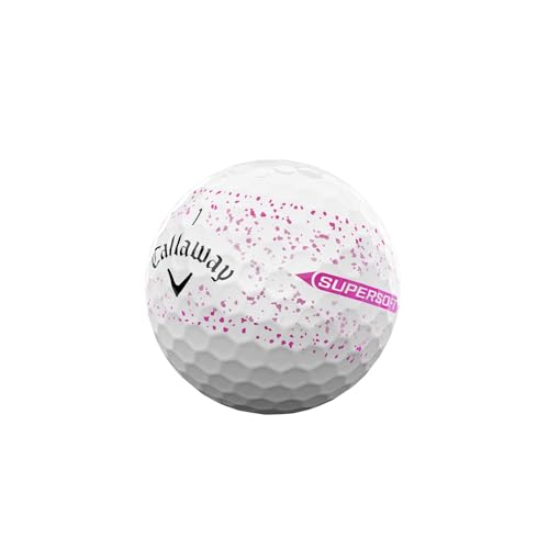 Callaway Golf Supersoft Golf Balls (2025, Pink Splatter)