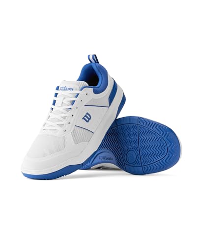 WILSON Pickle Pro Men's Pickleball Shoe - Déjà Vu Blue/White, Size 9.5 US