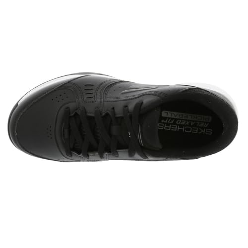 Skechers Men's Viper Court Smash Pickleball Sneaker, Black/White, 11