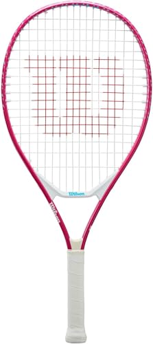 Wilson Ultra Power Jr Tennis Racquet (Pink) Bundled with a Wilson Advantage 2.5 Tennis Backpack – Optional Accessories