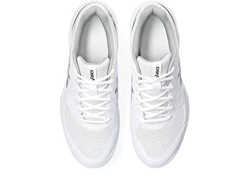 ASICS Men's Gel-Dedicate 8 Tennis Shoes, 10, White/Black