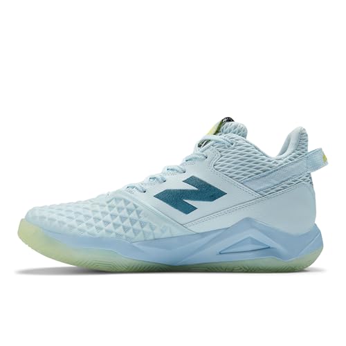 New Balance Women's Coco CG2 Tennis Shoe, Quarry Blue/Firefly/Chrome Blue, 10 M
