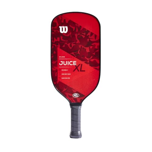 WILSON Juice XL CAMO Red Pickleball Paddle