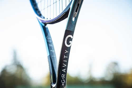 HEAD Gravity MP 2025 Tennis Racquet - Advanced Players, Strung Mid Tension with Velocity 16G String - 4 3/8" Grip