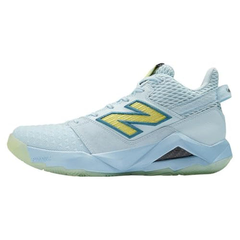 New Balance Women's Coco CG2 Tennis Shoe, Quarry Blue/Firefly/Chrome Blue, 10 M