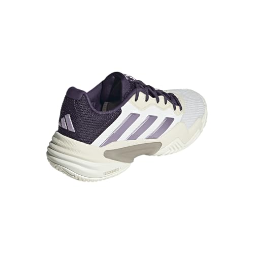 Adidas Women's Barricade 13 Tennis, White/Powder Plum/Aurora Plum, 10