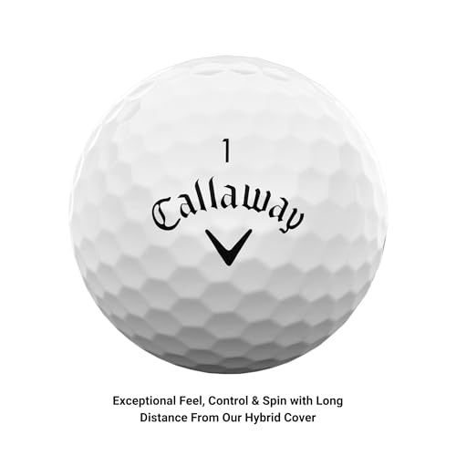 Callaway Golf Supersoft Golf Balls (2023, White)