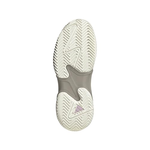 Adidas Women's Barricade 13 Tennis, White/Powder Plum/Aurora Plum, 10