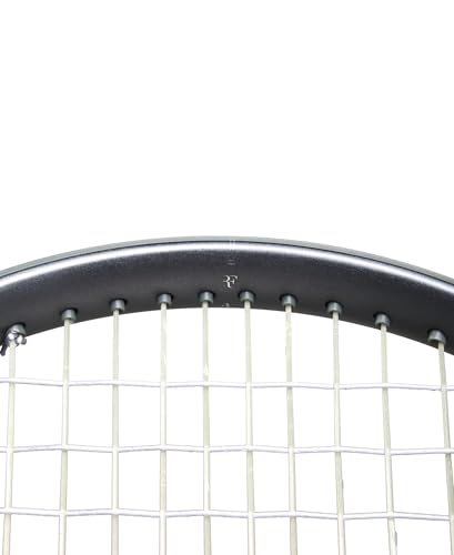 Wilson RF 01 Pro Strung Performance Tennis Racket - Grip Size 2-4 1/4", Strung with Sensation 16 Natural at Mid Range Tension