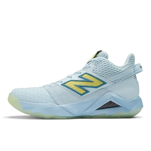 New Balance Women's Coco CG2 Tennis Shoe, Quarry Blue/Firefly/Chrome Blue, 10 M