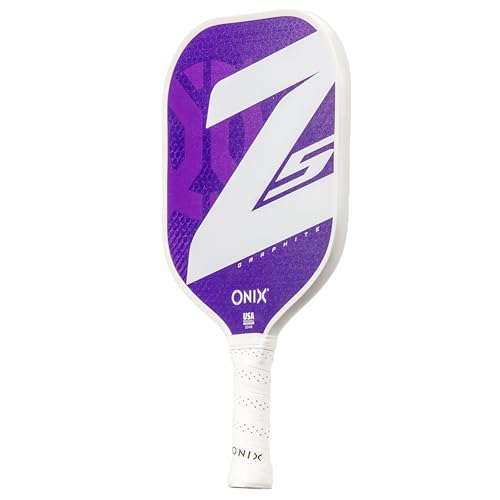 Onix Z5 Graphite Carbon Fiber Pickleball Paddle with Cushion Comfort Grip