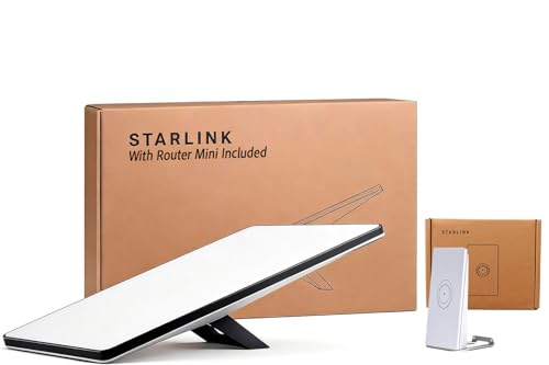 Satellite Mini Router Starlink Mini Satellite Internet Kit (4th Gen) – Bundle with Mini Rout ...