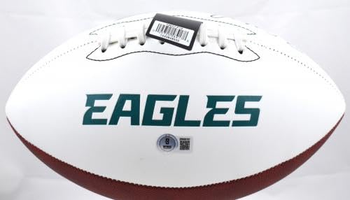 Brian Westbrook Autographed Eagles Logo Football - Beckett W Hologram * - Autographed Footballs