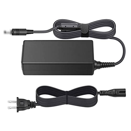 Kircuit AC/DC Adapter Compatible with Anker A1720 521 200W/256Wh Portable Power Station Solar Generator Backup Battery LiFePO4 11-28V 5.5A 65W Power Supply Cord Cable Battery Charger Mains PSU