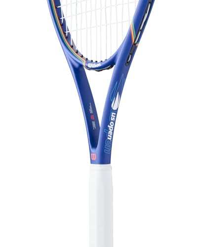 Wilson US Open GS 105 Tennis Racket - Blue, Grip Size 3-4 3/8"